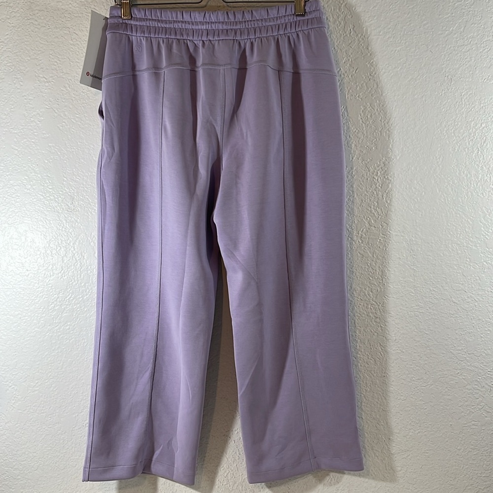 LULULEMON Softstreme High-Rise Straight-Leg Cropped 24” Length Pant Size 10 NEW - Picture 7 of 14